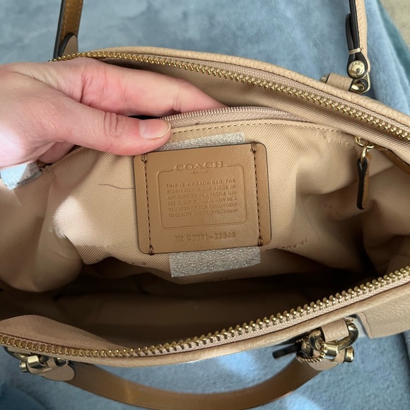 Coach 29848 Prairie Tan Handbag - Picture 4 of 5